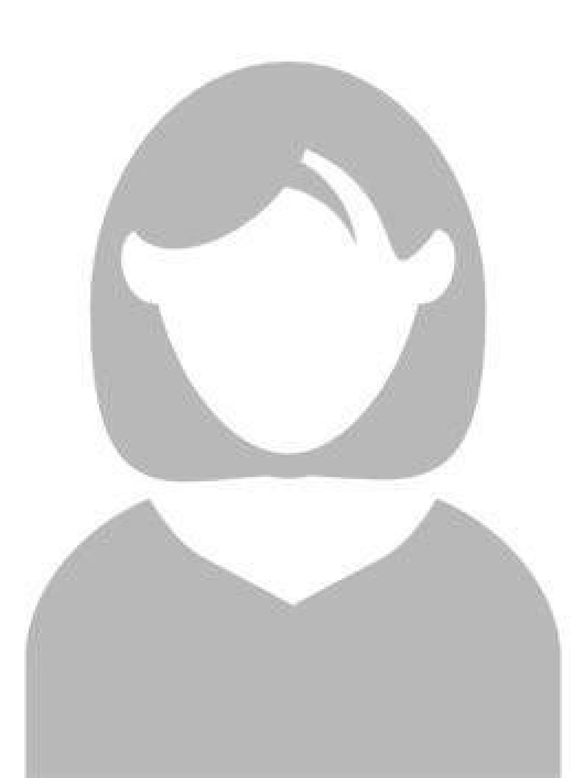 Grauer Umriss einer anonymen weiblichen Person auf weißem Hintergrund.